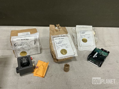 (1) Voltage Regulator, (3) Sockets, (1) Battery Tray & Assorted Items