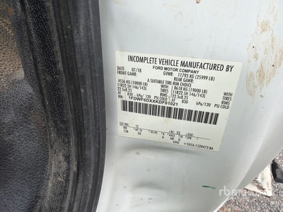 2019 Ford F-650 Super Duty 4x2 Service Truck