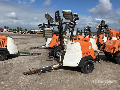 2020 Generac MLT6SM 6 kW を見 Light Tower