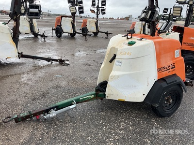 2020 Generac MLT6SM 6 kW を見 Light Tower
