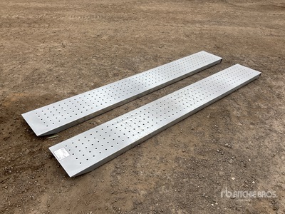 Quantity of (2) 2.4m Ramps (Unused)