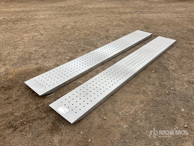 Quantity of (2) 2.4m Ramps (Unused)