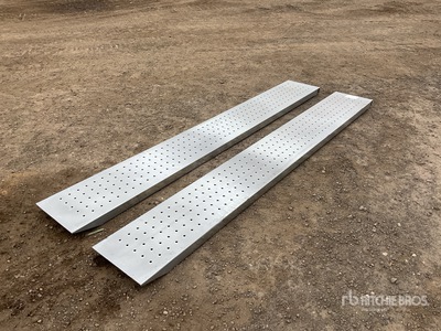 Quantity of (2) 2.4m Ramps (Unused)
