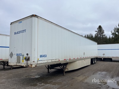 2011 Stoughton 53 ft x 102 in T/A Van Trailer