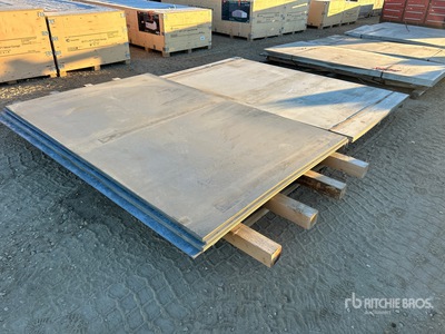 Quantity of (102) 16ga x 60 x 96 Galv Sheets