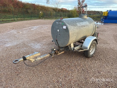 2007 ECIM CITA130AF 1000 L S/A Citerne A Eau Remolque de tanque de agua