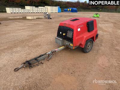 2014 Kaeser M20 Mobile Compresseur A Air Air Compressor (Inoperable)