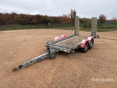 2015 Hubiere TPG3502-35TR T/A Remorque Geräteanhänger