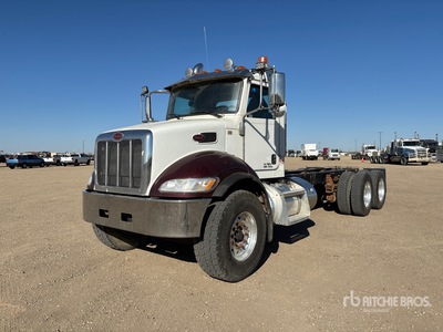 2015 Peterbilt 348 6x4 Cab and Chassis