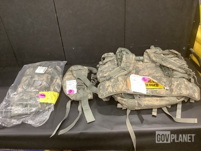 (20) Large Field Rucksacks, (13) Large Field Pack Sets & Assorted Items