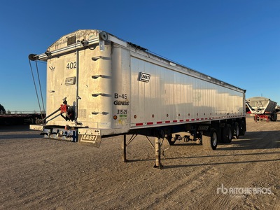 2005 East 44 ft Quad/A End Dump Trailer
