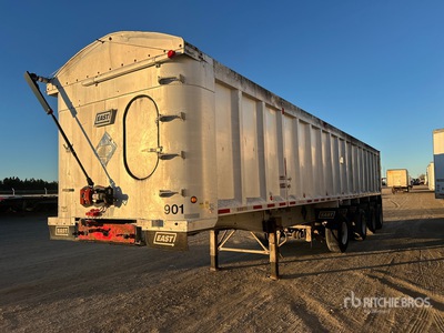 2010 East 44 ft Quad/A End Dump Trailer