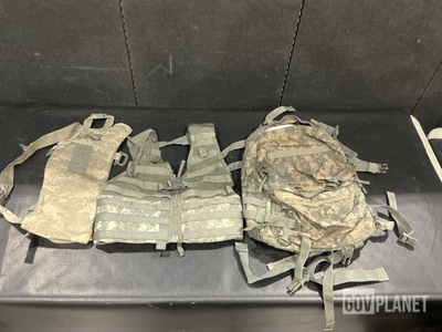 (32) Hydration System Carriers, (75) Fighting Load Carriers & Assorted Items