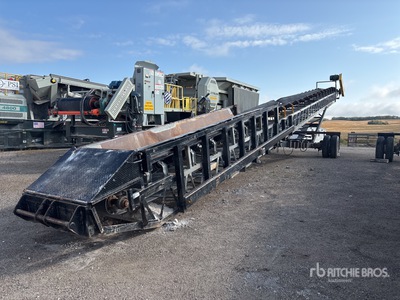 2016 WRT 36 in x 76 ft Portable Radial Stacking Conveyor
