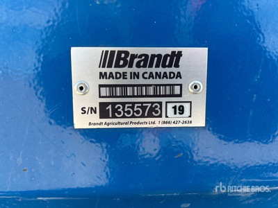 2019 Brandt 1390 13 in x 90 ft Swing Grain Auger