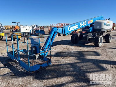 2016 Genie S-65 4WD Diesel Plataforma Elevadora Telescópica