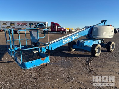 2016 Genie S-40 4WD Diesel Piattaforma monobraccio