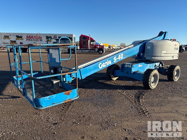 ELEVADOR TELESCóPICO 2016 GENIE 4WD S40