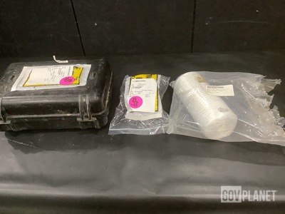 (35) Filter Cartridges, (1) Fan, (1) Purging Kit & Assorted Items