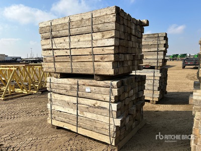 Quantity of (72) Pipeline Skid Wood Dunnage