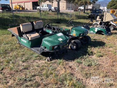 (2) E-Z-Go Workhorse Utility Carts