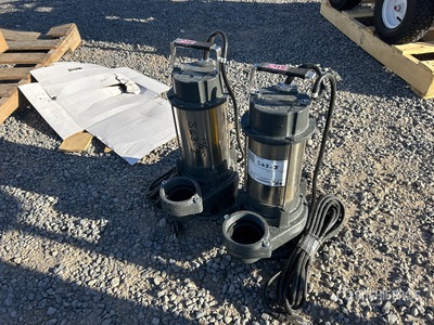 Quantity of (2) Mustang MP9200T Electric Submersible Water Pump (Unused)