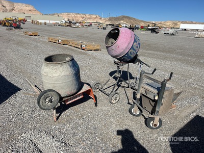 Quantity Of (2) Electric Portable Concrete Mixer