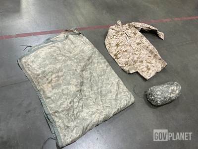 (28) Wet Weather Poncho Liners, (13) Working Parkas & Assorted Items