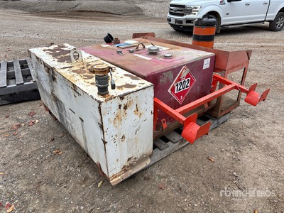 660 L Skid Mounted Steel Diesel Kraftstofftank