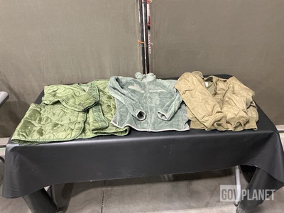 (1) Cold Weather Coat Liner & (60) Assorted Cold Weather Jackets
