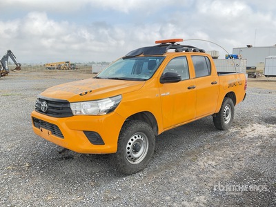 2018 Toyota Hilux 4x4 Crew Cab Camioneta (INOPERABLE) / Pickup (Inoperable)