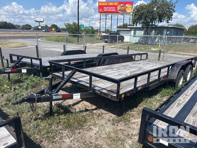 2022 C&M Trailers 18 ft T/A مقطورة متعددة الأغراض
