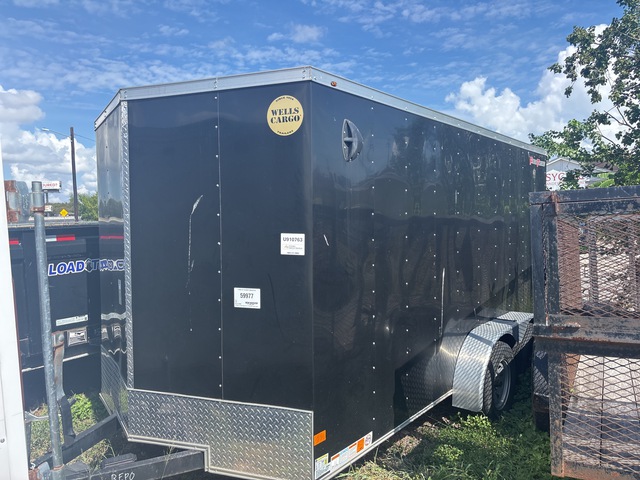 2023 Wells Cargo 14 ft T/A Enclosed Trailer