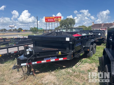 2024 Load Trail 14 ft T/A مقطورة للتفريغ الخلفي