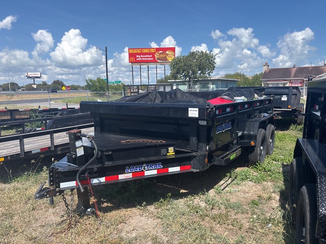 2024 Load Trail 14 ft T/A Dump Utility Trailer