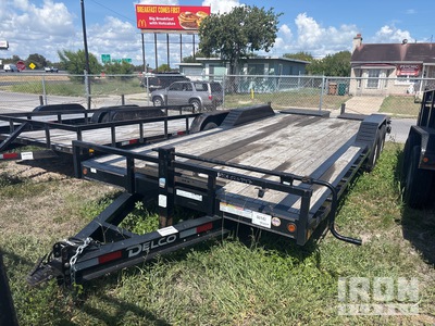 2022 Delco T/A 1 Car Open Car Carrier Trailer