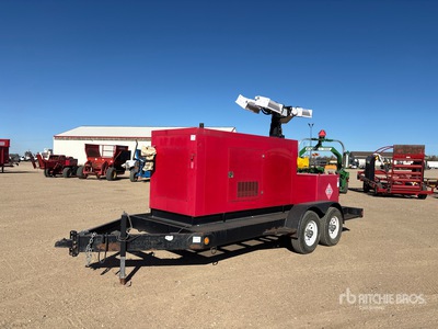 2018 Stamford 46 kW Mobile Light Tower / Generator Set