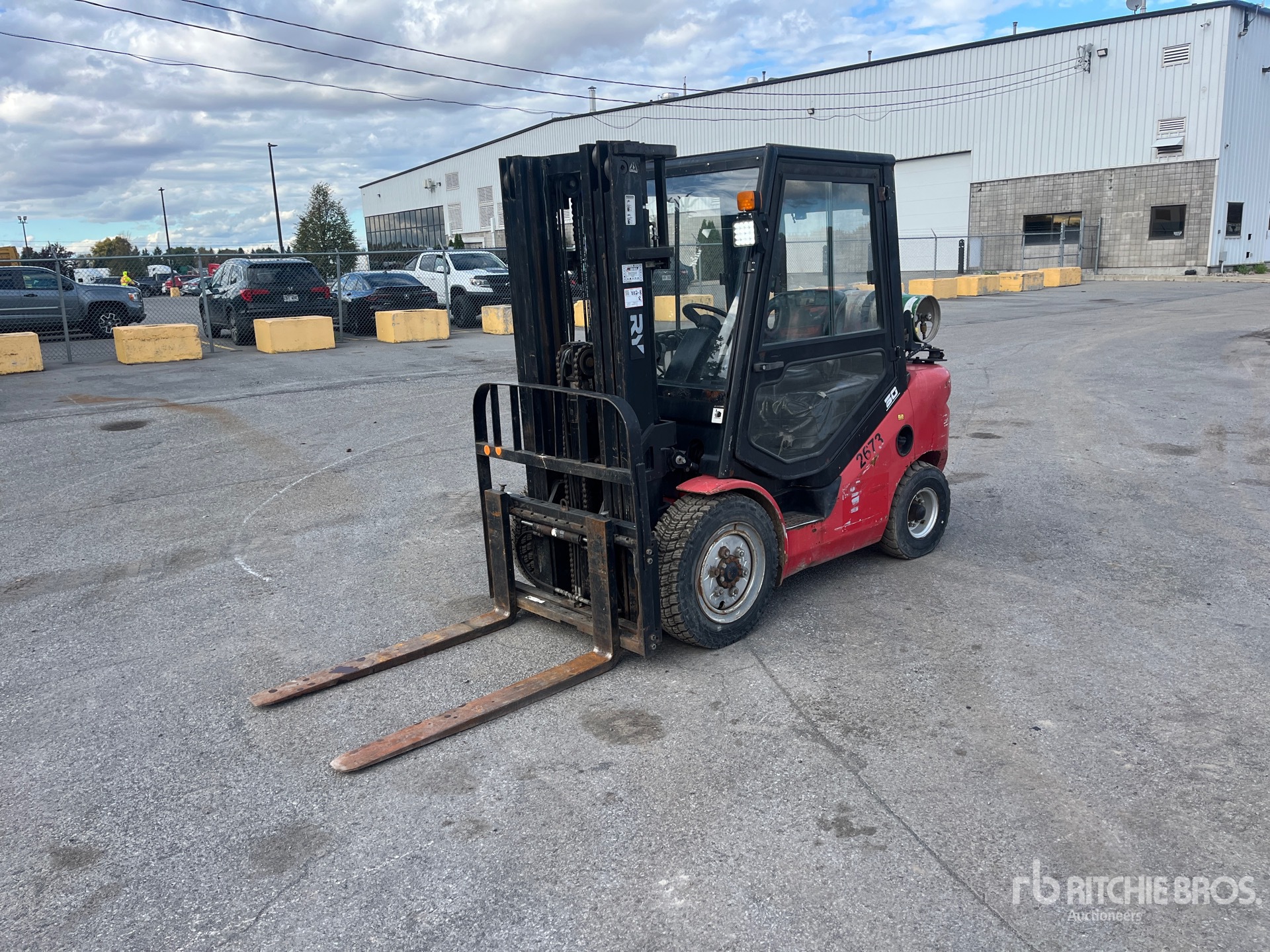 2017 Royal C30HG 6000 lb رافعة شوكية