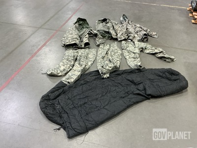 (8) Cold Weather Parkas, (6) Pairs of Wet Weather Trousers & Assorted Items