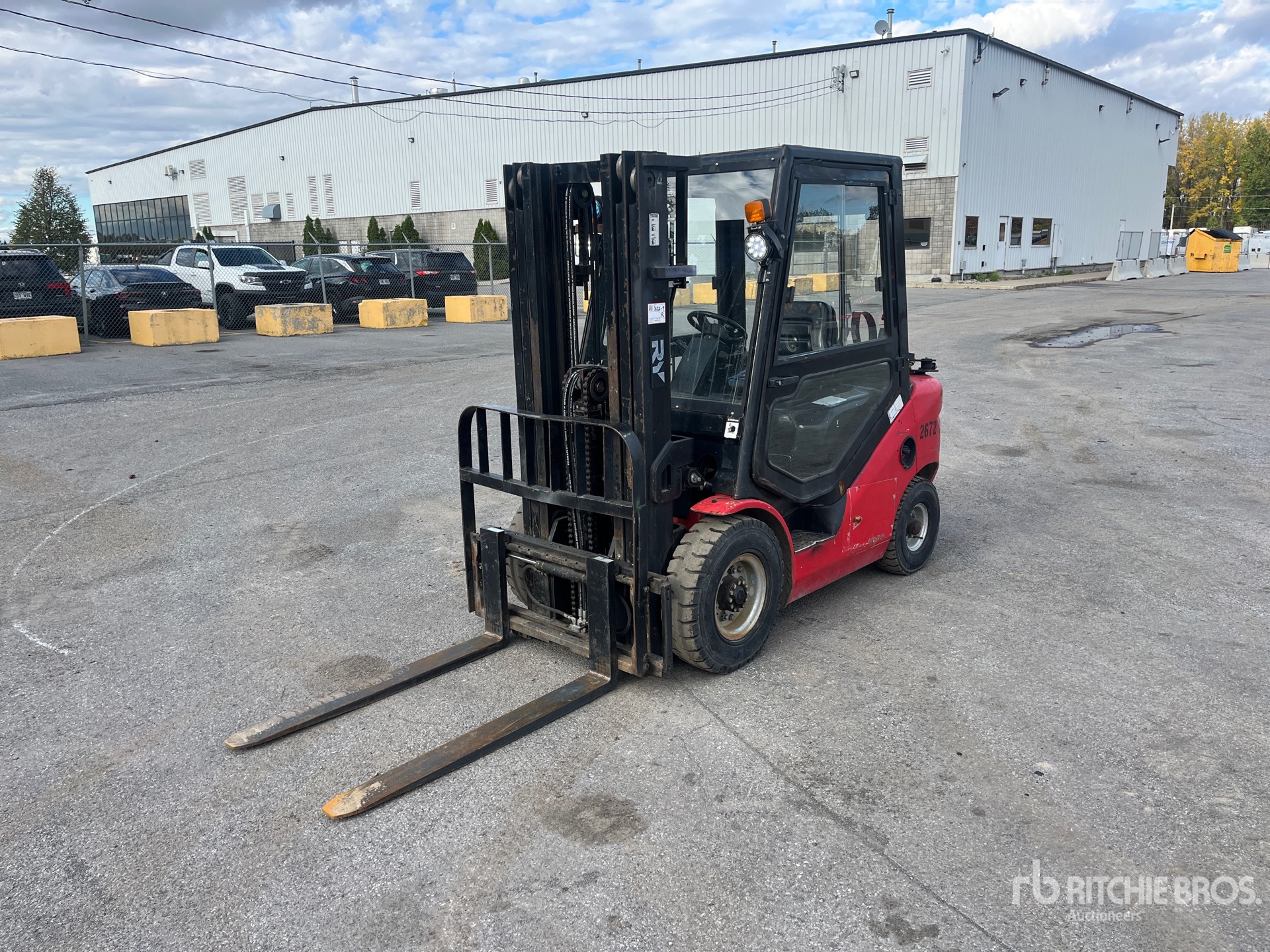 2020 Royal G25ZZ 5000 lb رافعة شوكية