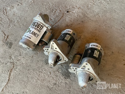 (3) M002T87271ZT 12v Starters