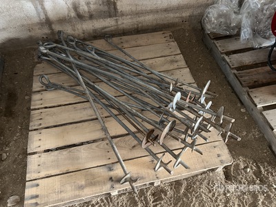 Quantity of (24) Grain Bin Anchors
