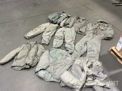 (12) Extreme Cold Weather Parkas & (6) Pairs of Extreme Cold Weather Trousers