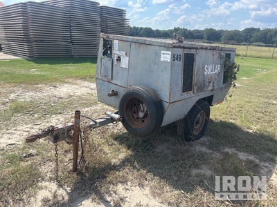 1985 Sullair 185DPQ-JDD 185 cfm Mobile Air Compressor