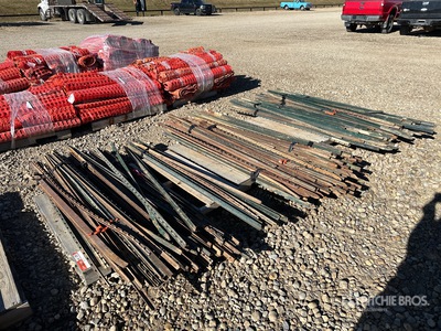 Quantity of (3) Pallets of T- Posts
