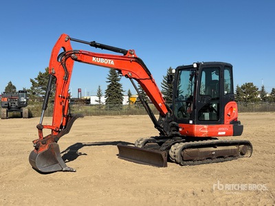 2017 Kubota KX057-4 を見 Mini Excavator