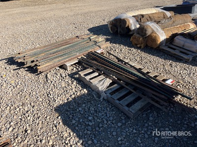 Quantity of (2) Pallets of T- Posts