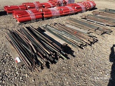 Quantity of (3) Pallets of T- Posts