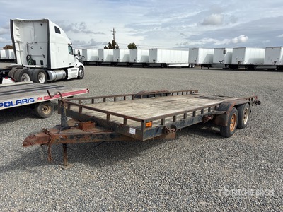 18 ft T/A Remolque Portamaquinaria