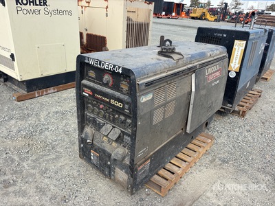 Lincoln Vantage 500 500 A Skid-Mounted を見 Welder - Fueled